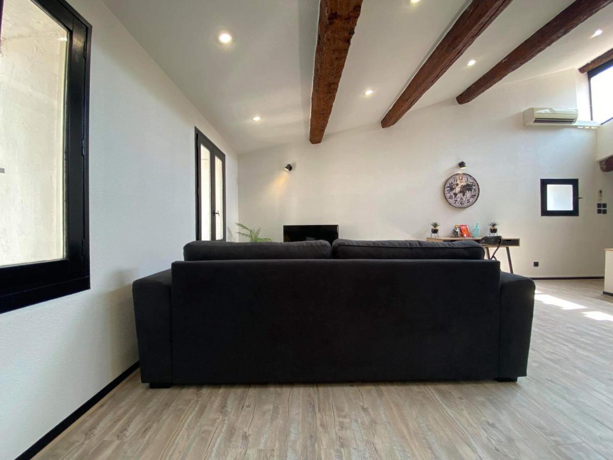 Duplex Des Etudes - Carcassonne Centre Apartment Luaran gambar