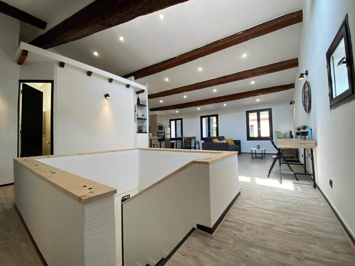 Duplex Des Etudes - Carcassonne Centre Apartment Luaran gambar